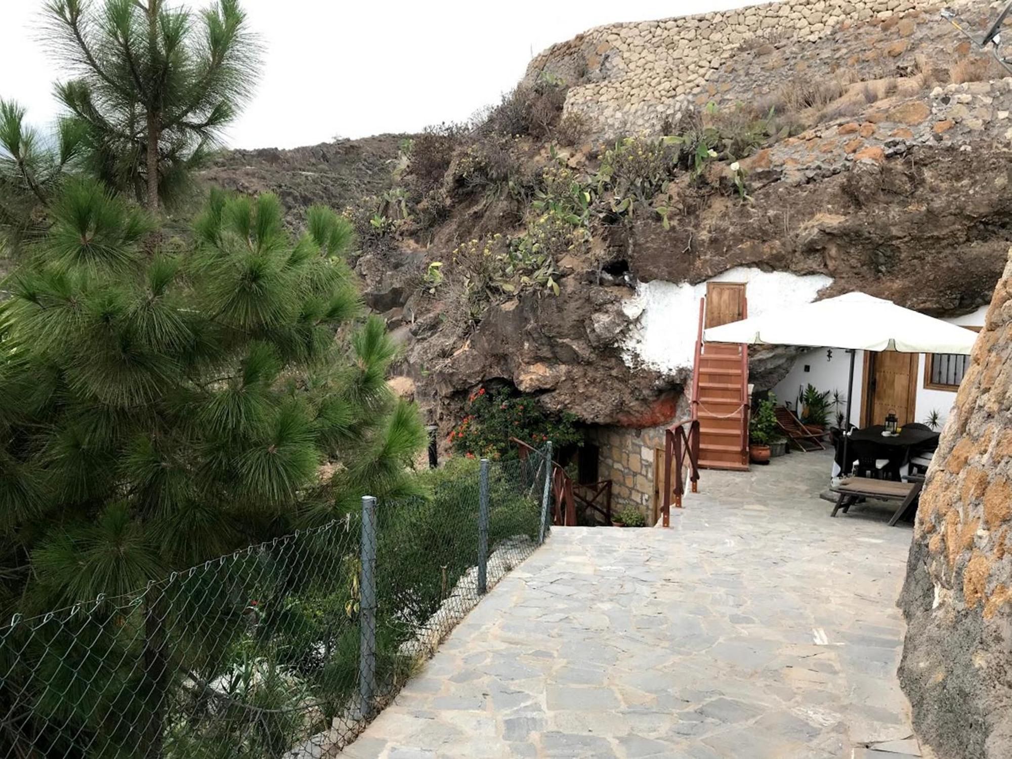 Finca Las Polinarias Casa Cueva En Fasnia Santa Cruz de Tenerife Exteriör bild